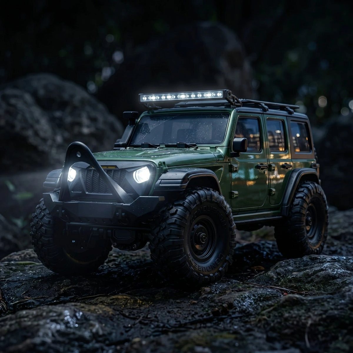 1:16 4WD RC Jeep Wrangler Rubicon Off-Road Remote Control Car