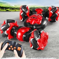 Wristwatch Controlled 4WD Stunt RC Car – High-Speed Rechargeable Toy for Boys & Girls