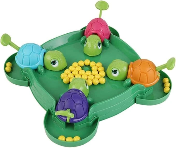 Hungry Turtle Snatching Bean Ball Toy Board Game