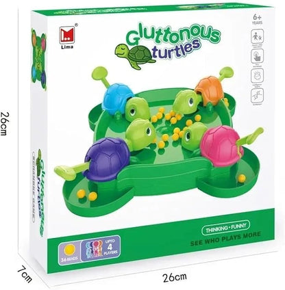 Hungry Turtle Snatching Bean Ball Toy Board Game