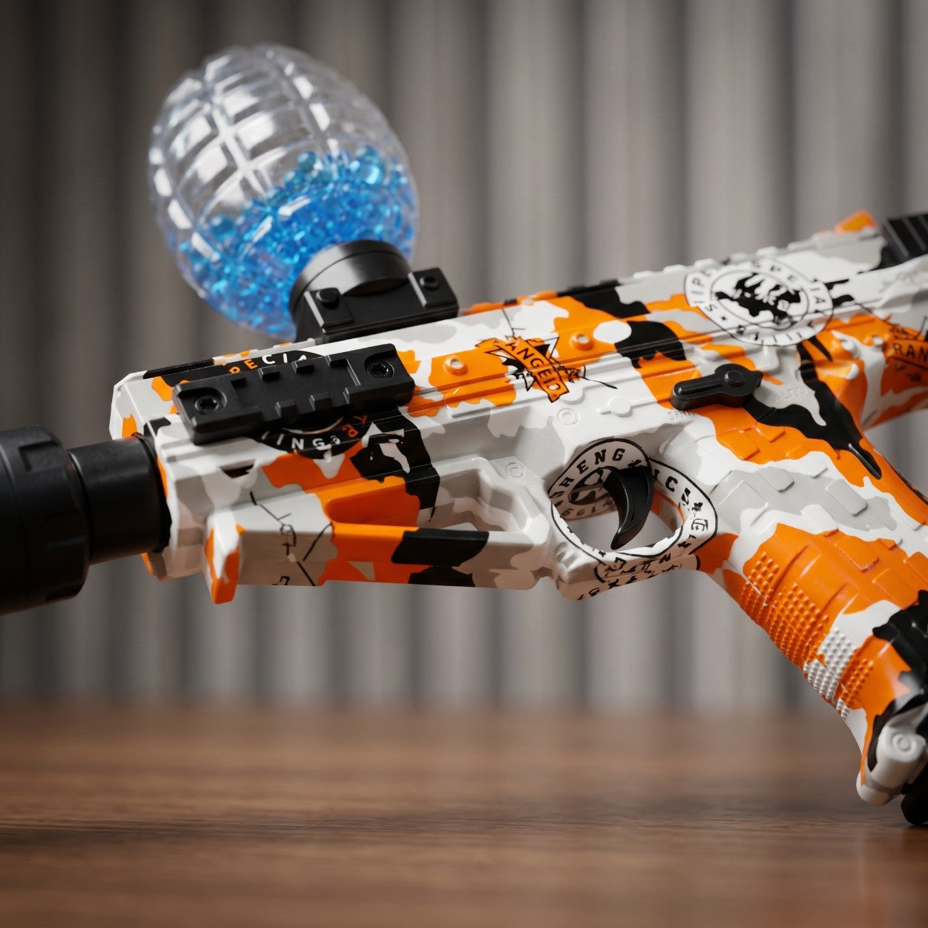 CP33 Orbeez Gel Blaster Pistol Automatic Water Beads Gun with Light Effects & Rechargeable Battery