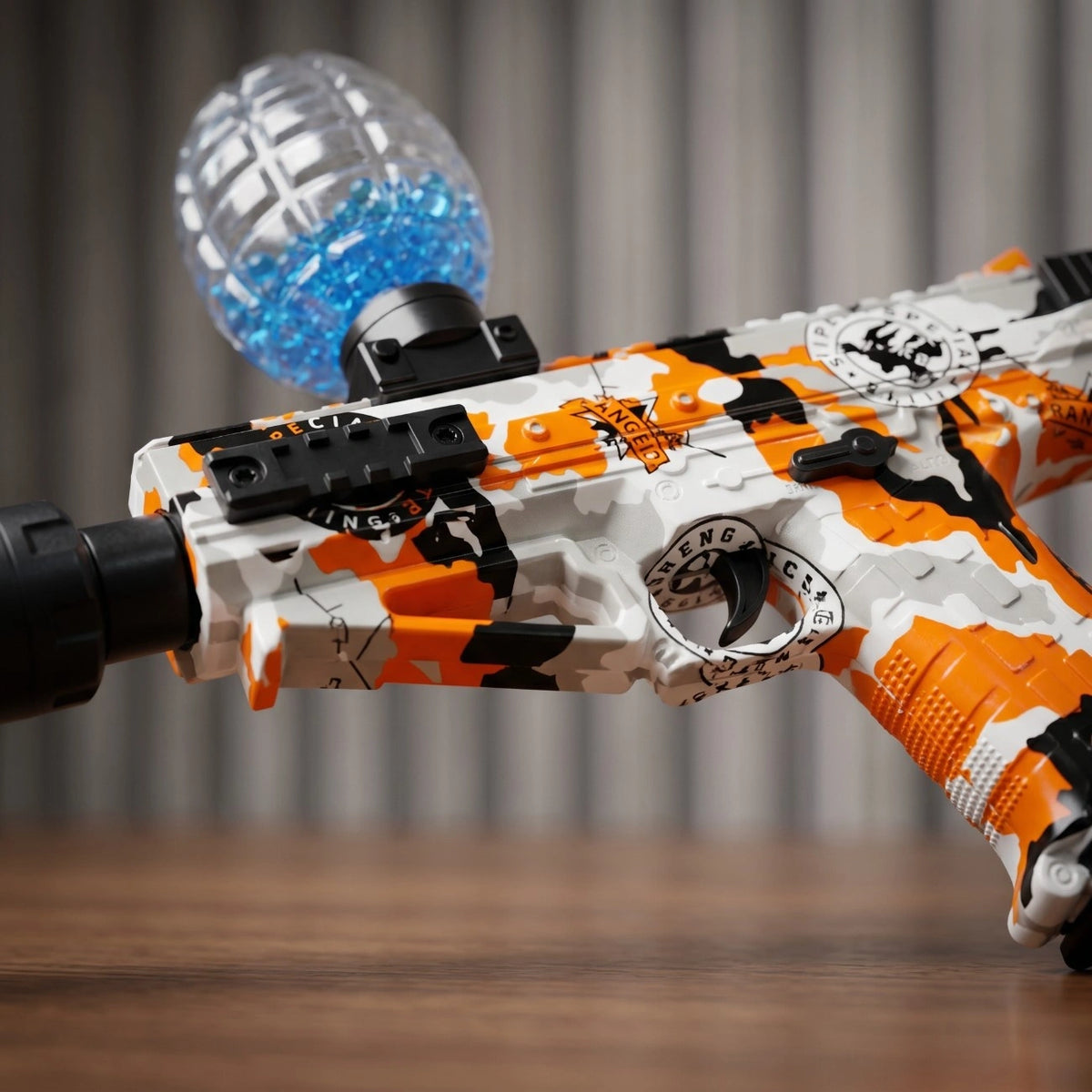 CP33 Orbeez Gel Blaster Pistol Automatic Water Beads Gun with Light Effects & Rechargeable Battery