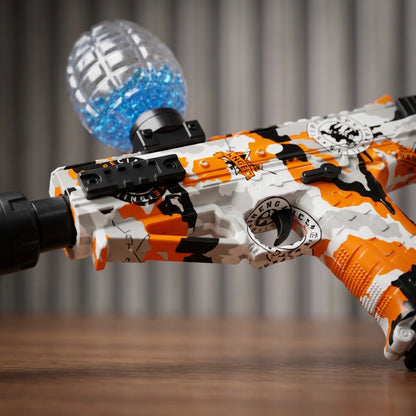 CP33 Orbeez Gel Blaster Pistol Automatic Water Beads Gun with Light Effects & Rechargeable Battery