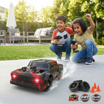 Ejector Rocket 1:16 Scale RC Drift Car – 36KMH High-Speed 4WD Remote Control Racing Car (RTR)