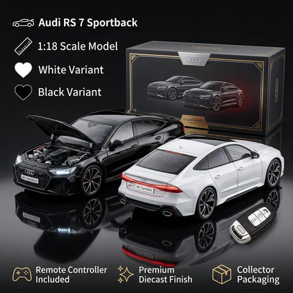 1:18 Diecast Audi RS 7 Sportback Model With Remote