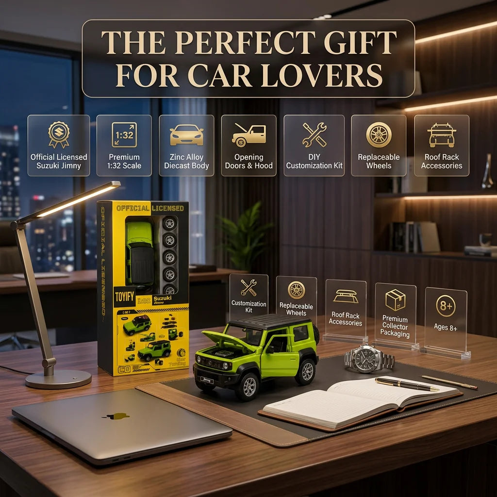 1:32 Suzuki Jimny Alloy Diecast Model Car | Official Licensed