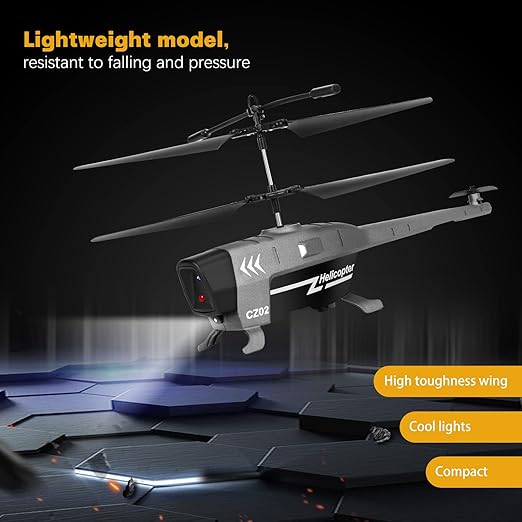 Remote Control Helicopter with Obstacle Avoidance & Auto Hover – Smart Flying Toy for Teens & Adults