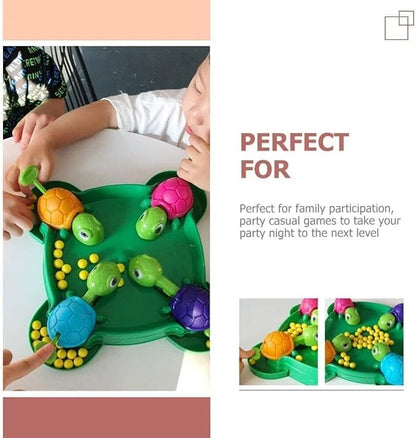 Hungry Turtle Snatching Bean Ball Toy Board Game