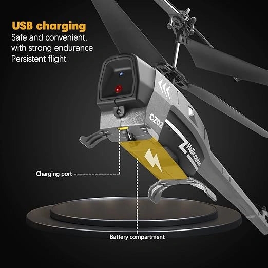 Remote Control Helicopter with Obstacle Avoidance & Auto Hover – Smart Flying Toy for Teens & Adults