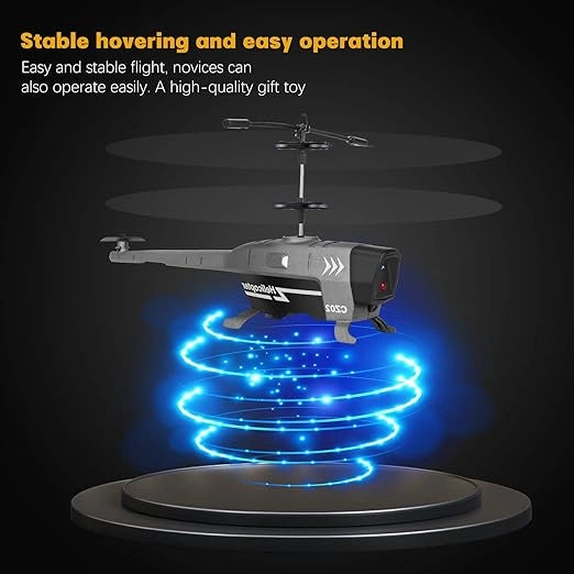 Remote Control Helicopter with Obstacle Avoidance & Auto Hover – Smart Flying Toy for Teens & Adults