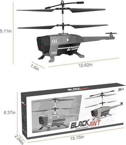 Remote Control Helicopter with Obstacle Avoidance & Auto Hover – Smart Flying Toy for Teens & Adults
