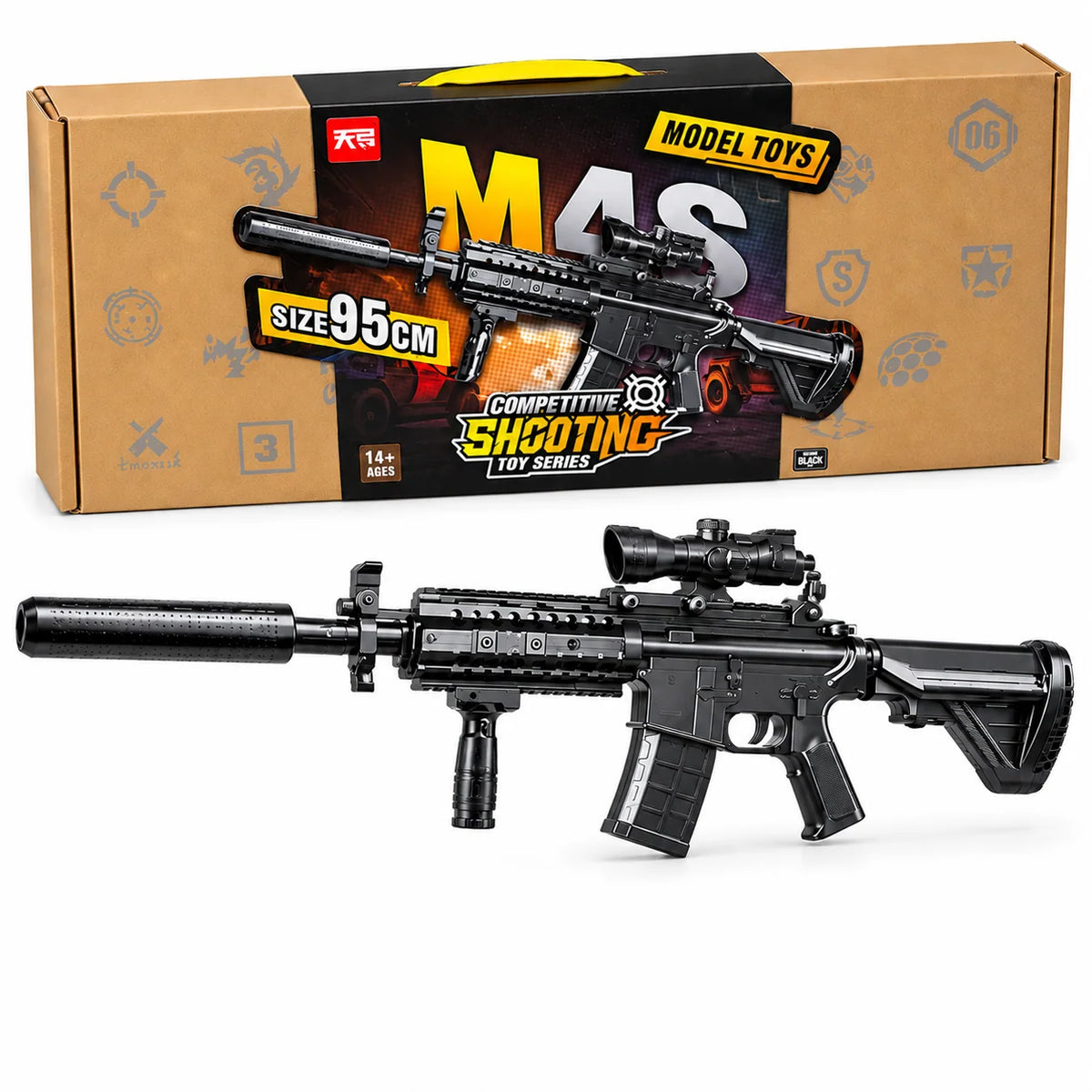 M4S 95CM Rechargeable Gel Blaster Gun