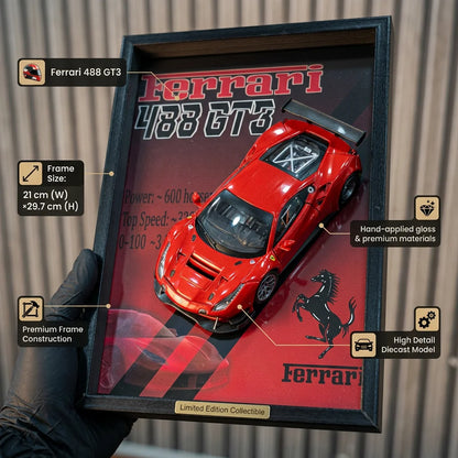 1:32 Diecast Ferrari 448 GT3 3D Frame Model Car