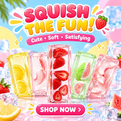Fruit Ice Squishy - Soft & Satisfying