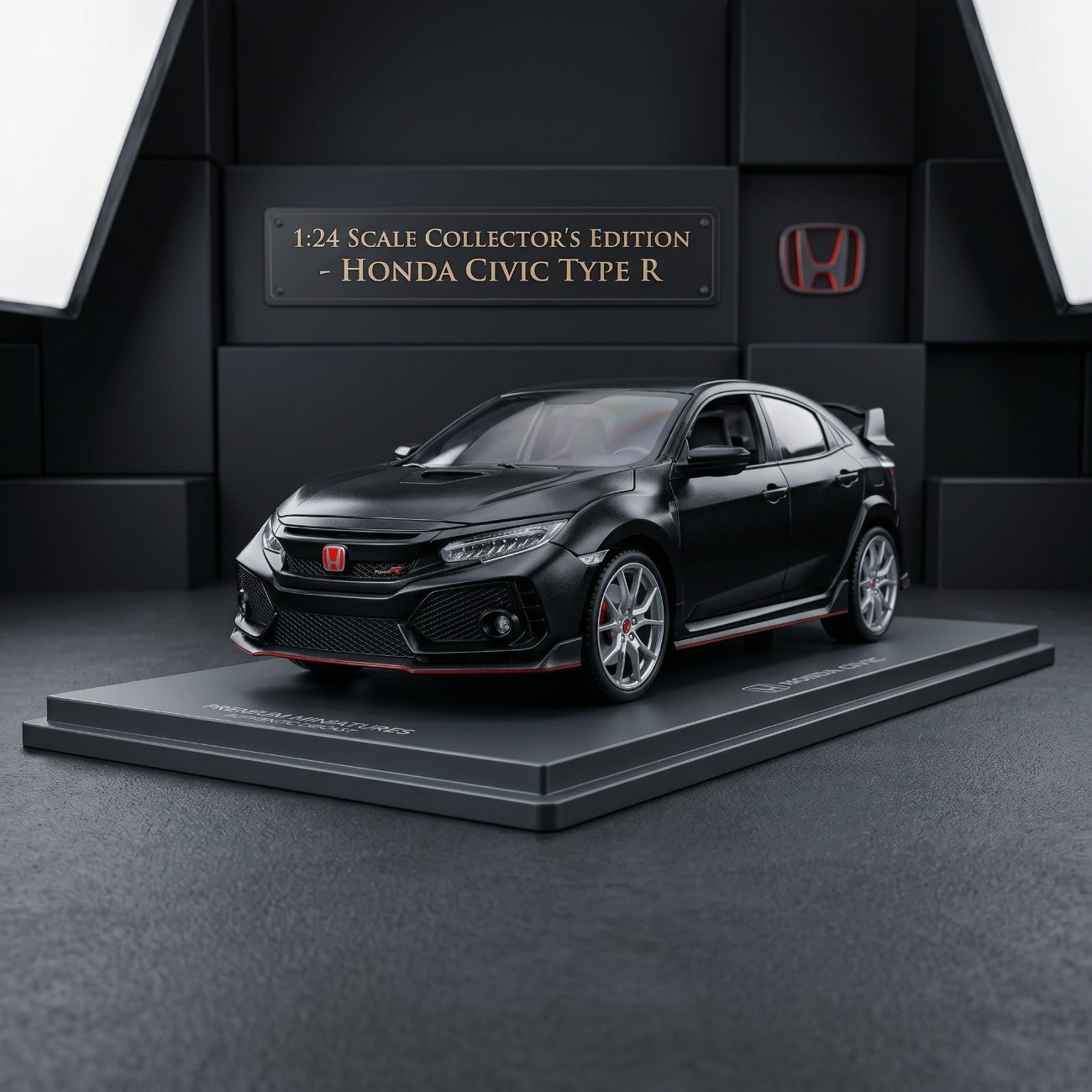 Premium Diecast Honda Civic Type-R Model Car – Collector Edition Alloy (1:24 Scale)