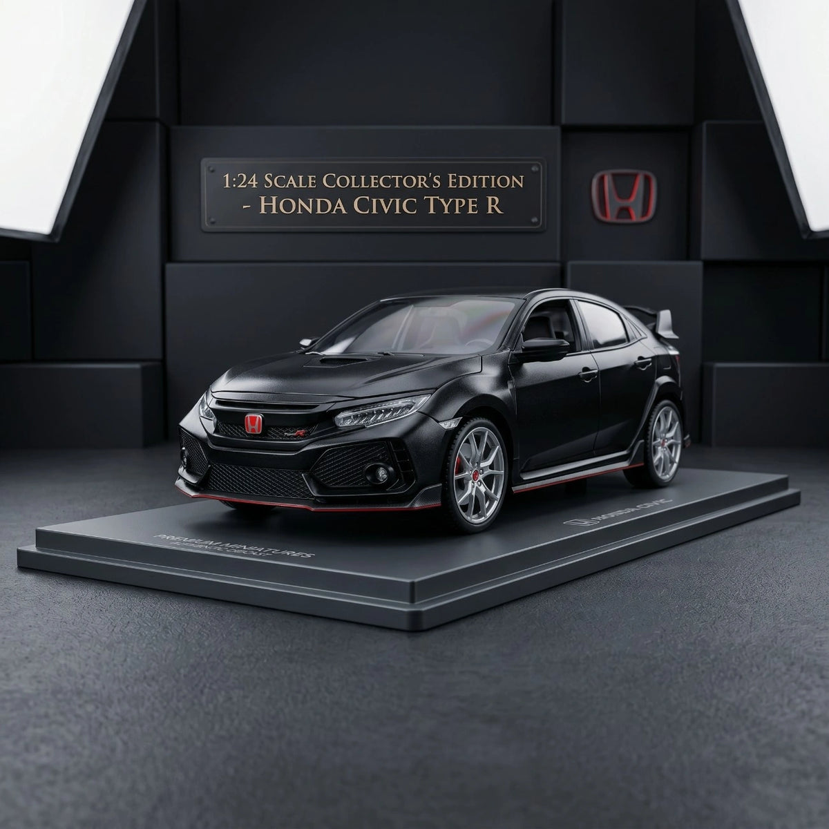 Premium Diecast Honda Civic Type-R Model Car – Collector Edition Alloy (1:24 Scale)
