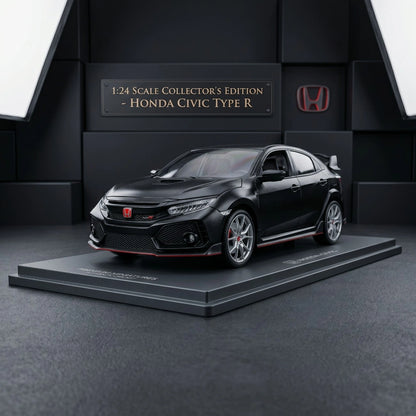 Premium Diecast Honda Civic Type-R Model Car – Collector Edition Alloy (1:24 Scale)