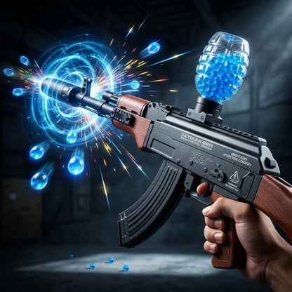 AK-47 Electric Gel Blaster Gun – High-Power Automatic Orbeez Shooter Rifle for Extreme Outdoor Action