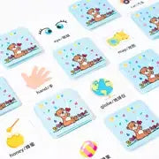 4 Players Children Magnetic Spelling Word Cube
