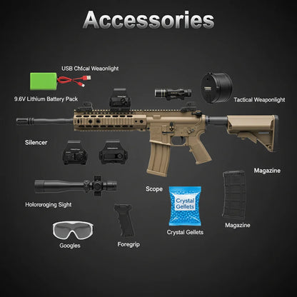 HK416 Gel Blaster Gun
