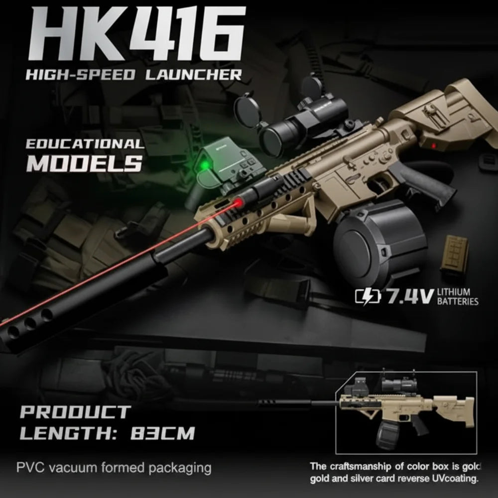 HK416 Gel Blaster Gun