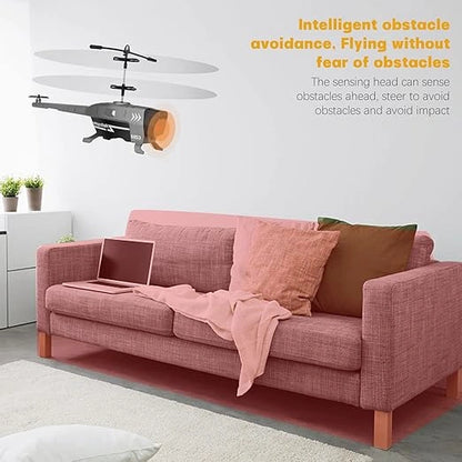 Remote Control Helicopter with Obstacle Avoidance & Auto Hover – Smart Flying Toy for Teens & Adults