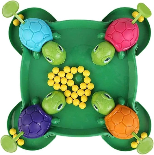Hungry Turtle Snatching Bean Ball Toy Board Game