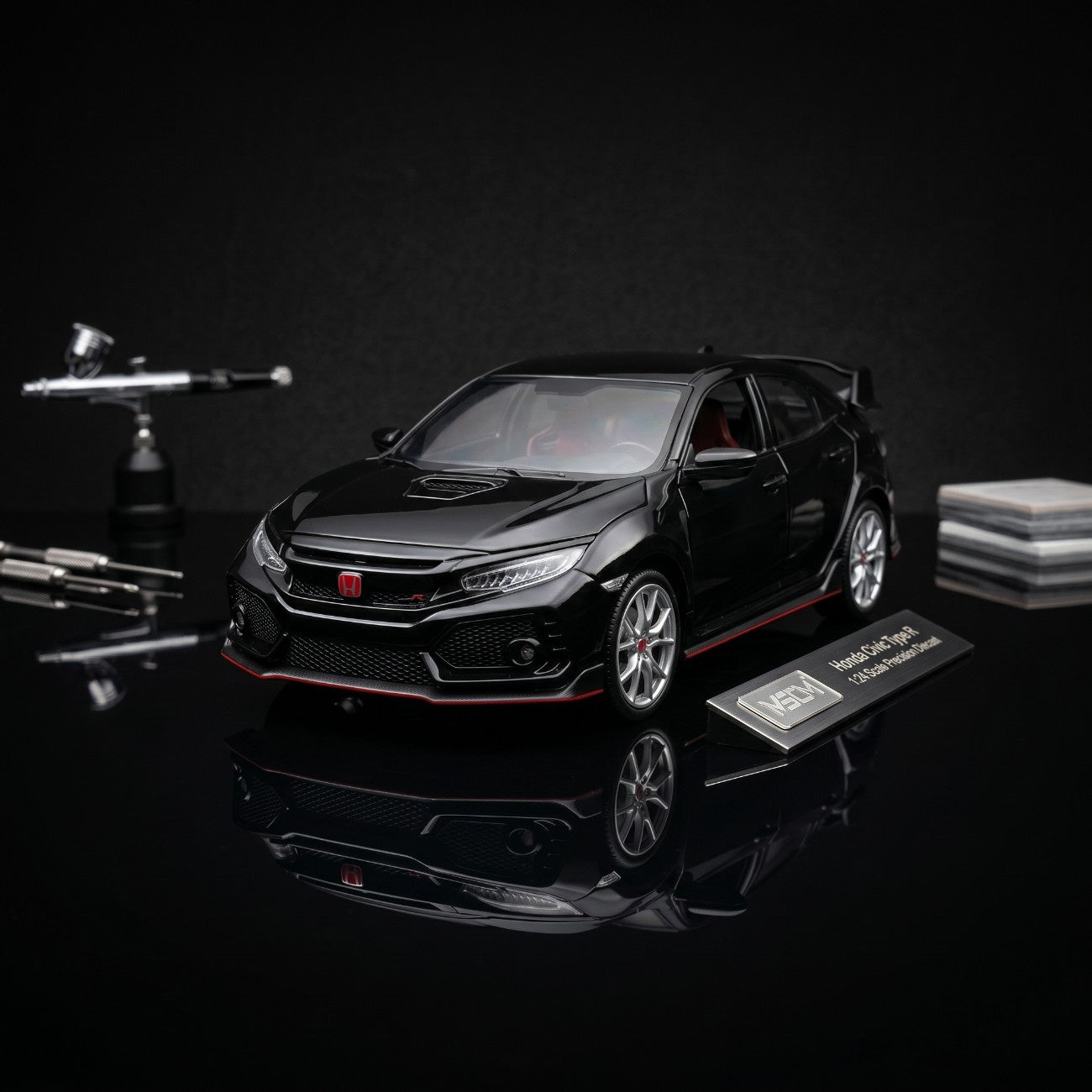 Premium Diecast Honda Civic Type-R Model Car – Collector Edition Alloy (1:24 Scale)