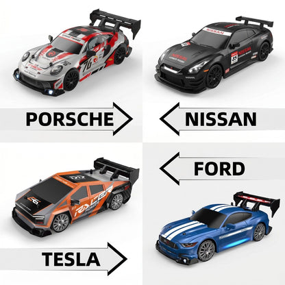 1.24 Scale High-Speed 4WD RC Drift Car 20KMH