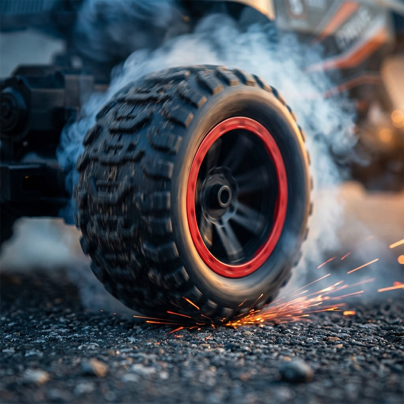 2.4GHz RC 4x4 Off-Road Climbing Spray Truck – Remote Control Monster Truck with Lights & Sound