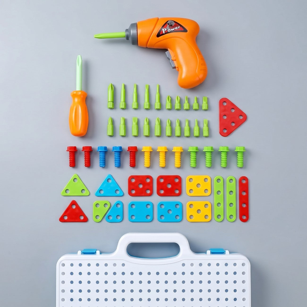 Creative Tool Set Puzzle Toy – DIY Building & Screw Tool STEM Educational Set for Kids