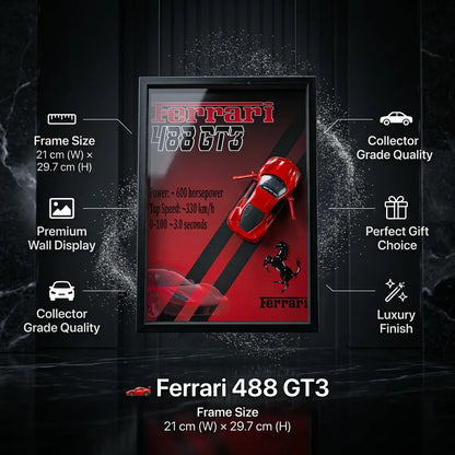 1:32 Diecast Ferrari 448 GT3 3D Frame Model Car