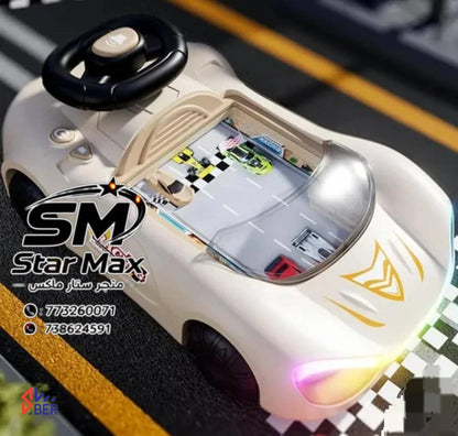 Steering Car Driving Toy For Kids