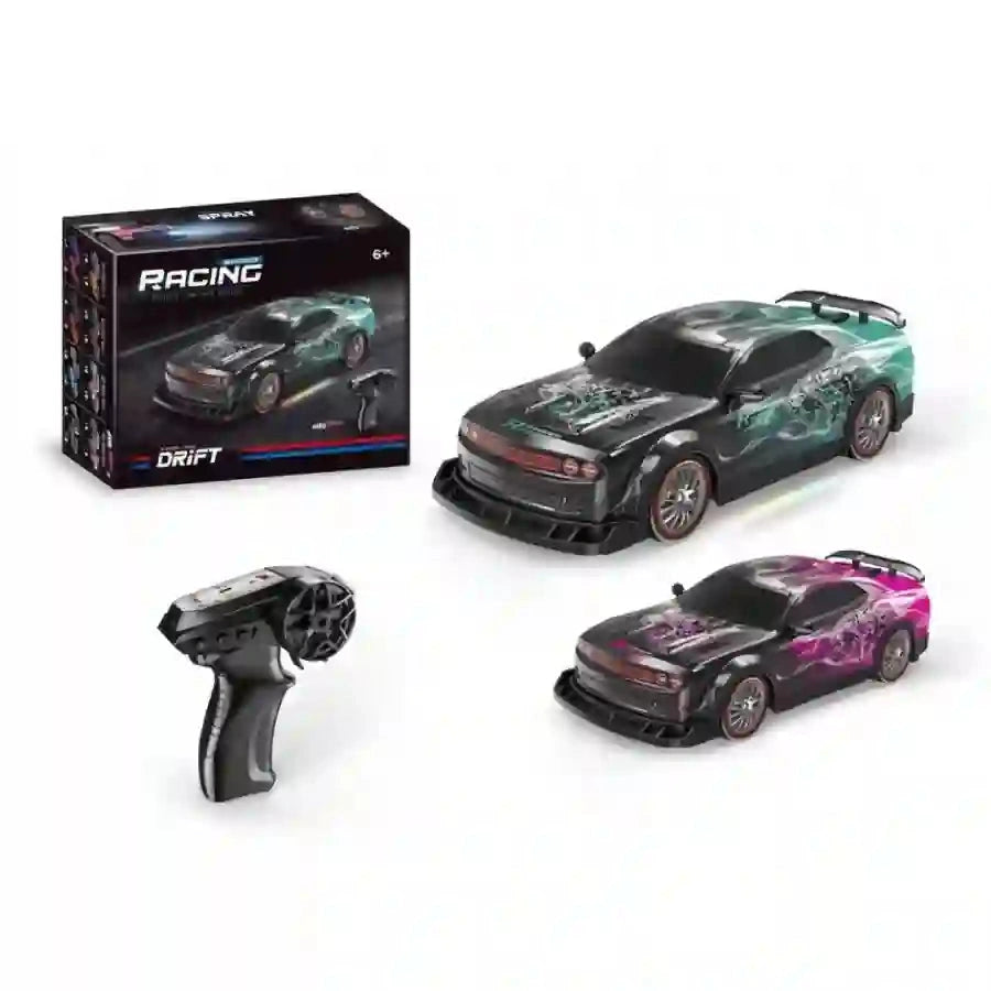 Remote Control 4WD Beast Car With Smoke Spray | High Speed Drift 4 Wheel Drive RC Car
