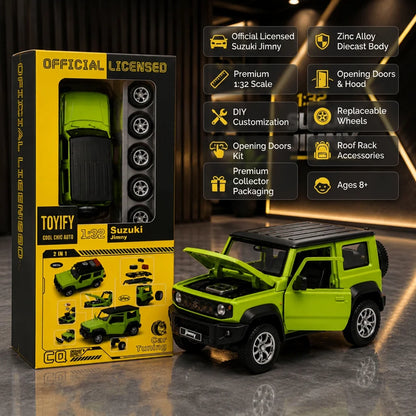 1:32 Suzuki Jimny Alloy Diecast Model Car | Official Licensed