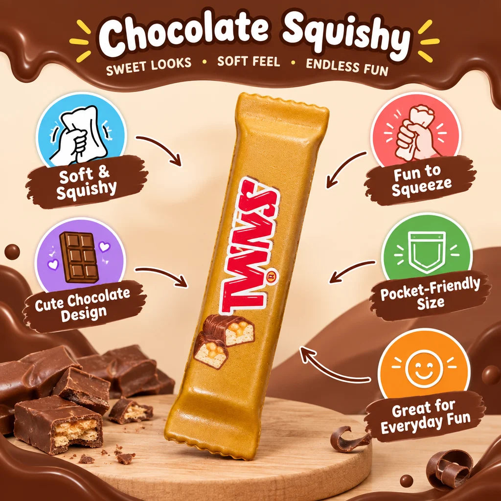 Chocolate Squishy - Soft & Satisfying