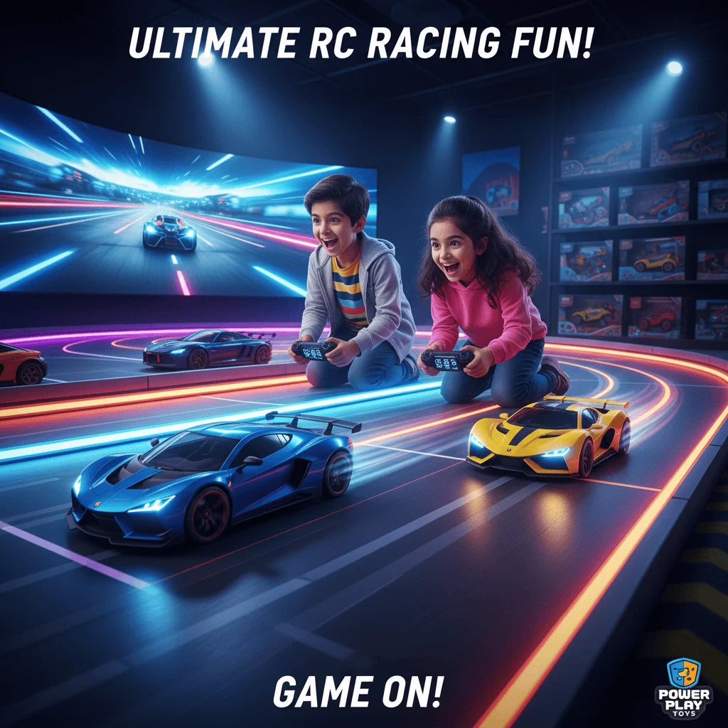 Toy Infrared Laser Gun & Remote Control Car | Car Shooting Game