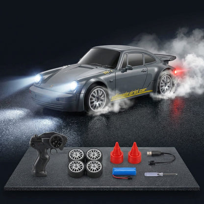 Porsche 911 1:24 Scale High-Speed 4WD RC Drift Car 20KMH