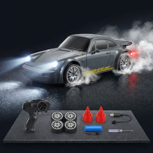 Porsche 911 1:24 Scale High-Speed 4WD RC Drift Car 20KMH