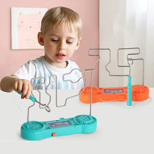 Kids Electric Maze Game – Fun & Educational Puzzle Toy with Lights and Buzzer