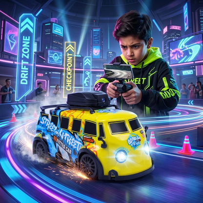 2.4GHz Mini RC Camera Drift Car & Van | 4WD Remote Control Toy