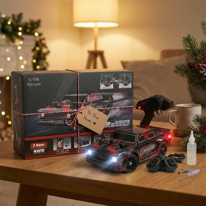 Ejector Rocket 1:16 Scale RC Drift Car – 36KMH High-Speed 4WD Remote Control Racing Car (RTR)