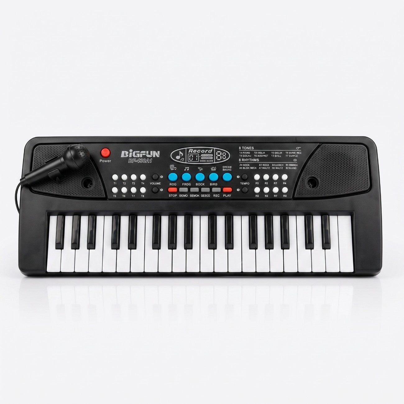 Kids Piano Keyboard 37 Keys with Microphone | Electronic Musical Toy for Children