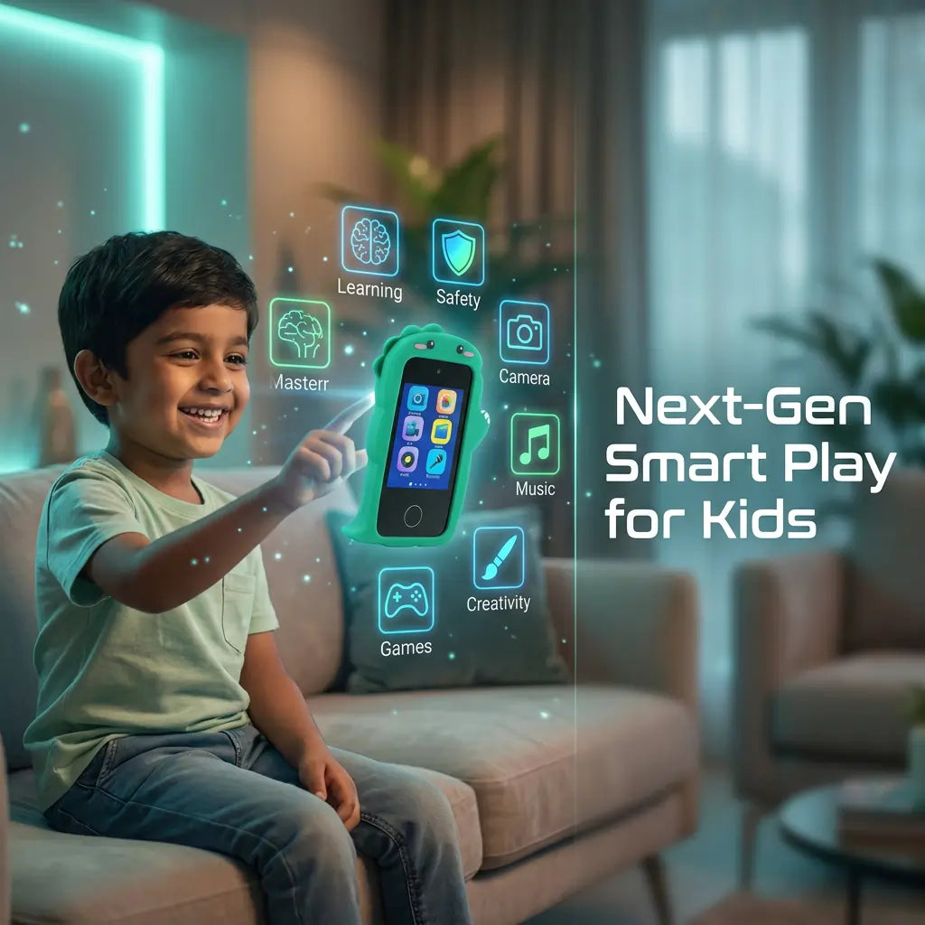 Kids Dinosaur Smart Touch Phone – Educational Camera & Learning Toy for Kids