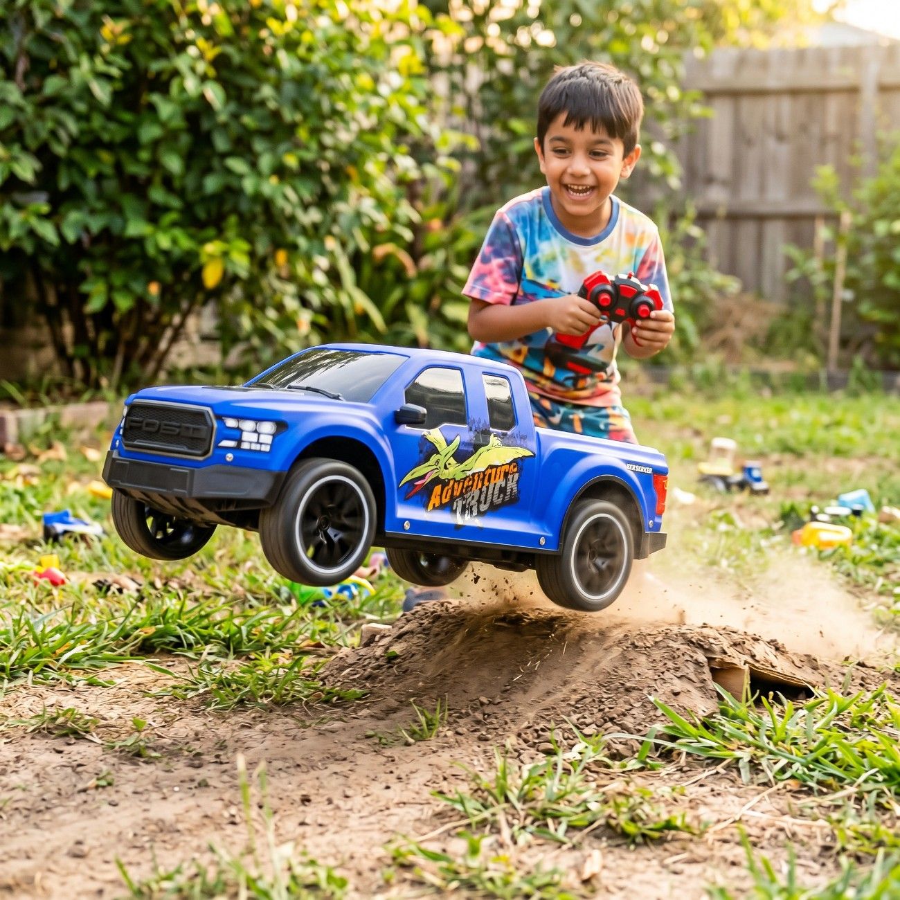 1:10 Scale RC Adventure Truck - Remote Control Off-Road Car