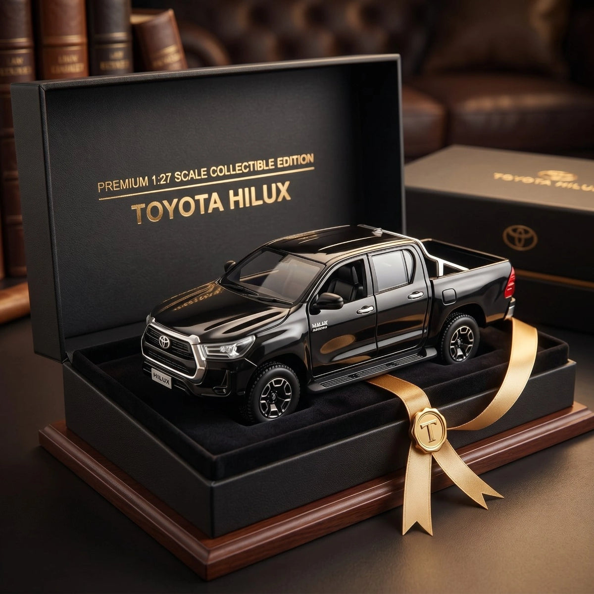 Exquisite Diecast Toyota Hilux Model Car – Premium Alloy Collectible (1:27 Scale)