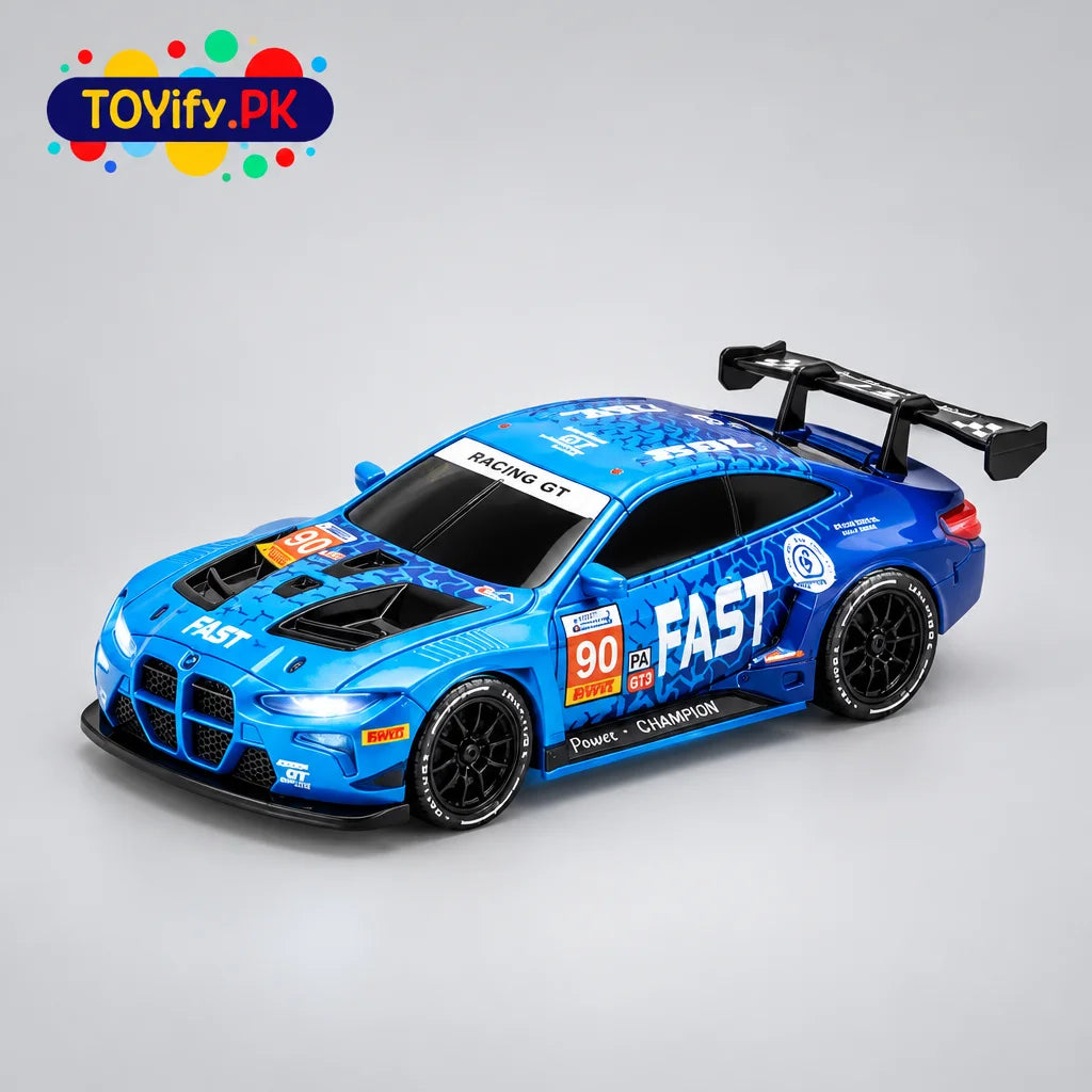 BMW M4 GT3 Mini RC Drift Racing Car with Rechargeable Batteries & Accessories