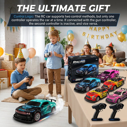 Remote Control 4WD Beast Car With Smoke Spray | High Speed Drift 4 Wheel Drive RC Car