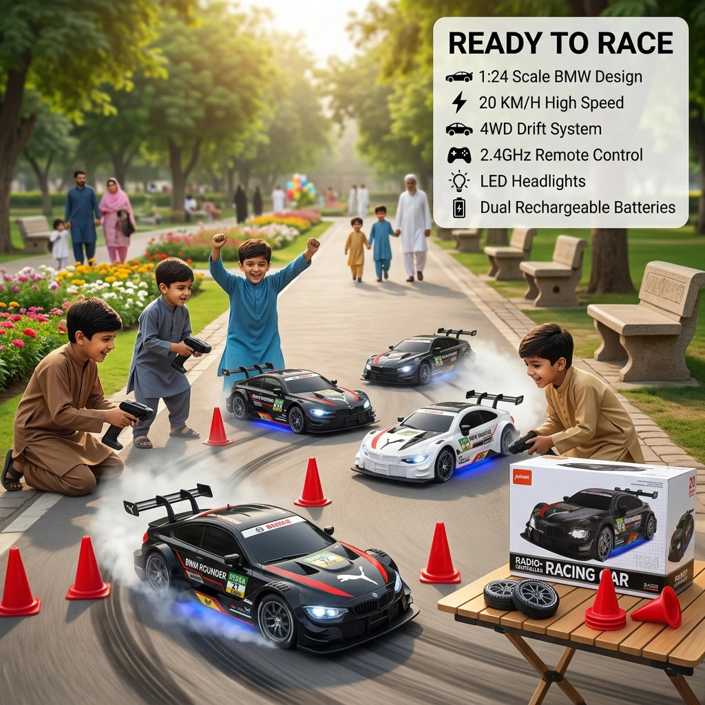 1:24 Scale Remote Control Car BMW Rounder Drift Car