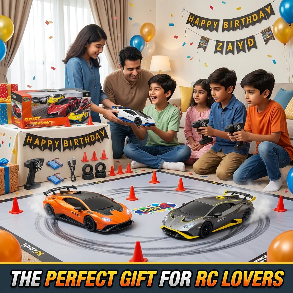 1:18 Licensed 4WD RC Drift Lamborghini Huracan STO Drift Car